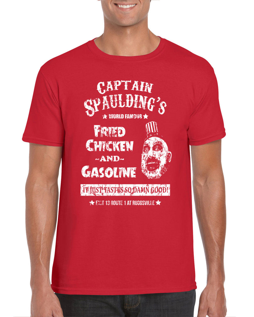 Hot Press Apparel Captain Spaulding Clown Movie House of a Thousand Corpses Halloween Horror Zombie Movie Men's T Shirt Men's Clothing Sale Gift Present