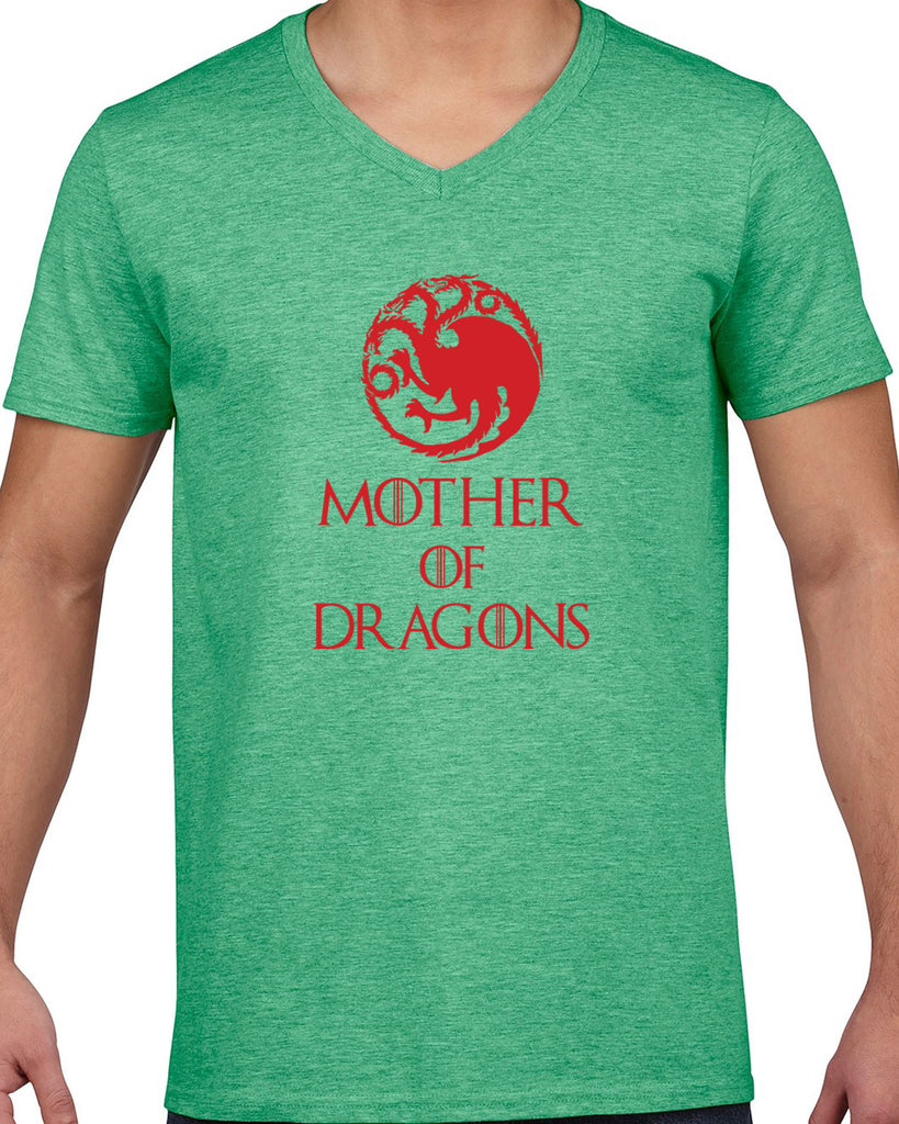 Hot Press Apparel Mother of Dragons Khaleesi House Targaryen GOT Thrones Gift Present Sale Halloween Costume Sci Fi TV Show Wall Crows John Snow Westeros Queen Princess Shirt Clothing