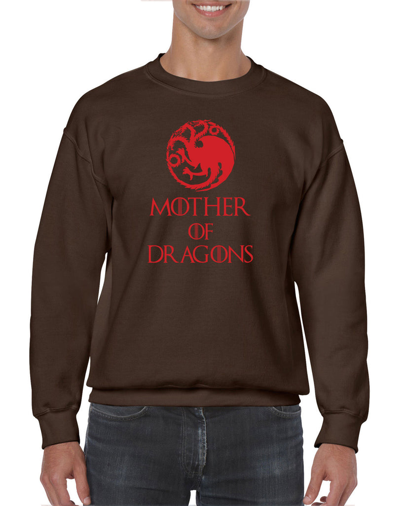 Hot Press Apparel Thrones Dragon Khaleesi Funny Pop Culture Present Gift Sweatshirt Sale Thrones Westeros Dragons Mother