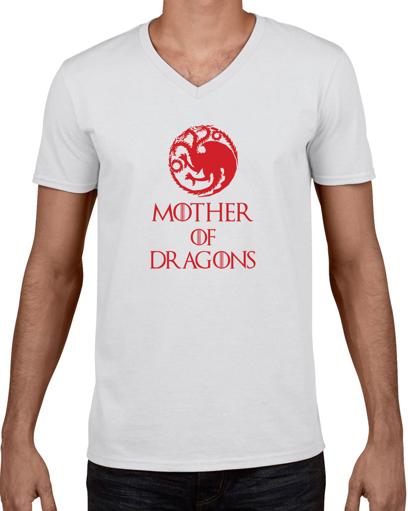 Hot Press Apparel Mother of Dragons Khaleesi House Targaryen GOT Thrones Gift Present Sale Halloween Costume Sci Fi TV Show Wall Crows John Snow Westeros Queen Princess Shirt Clothing