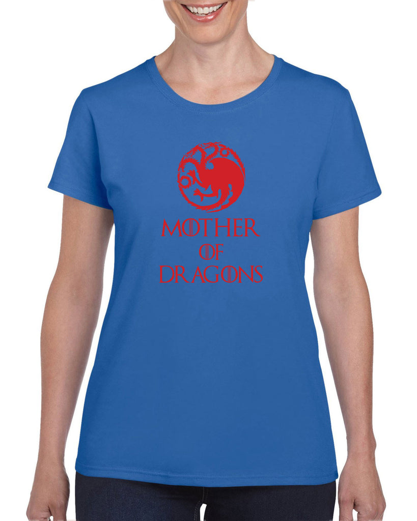 Hot Press Apparel Mother of Dragons GOT Thrones Queen Khaleesi Targaryen Queen Female Strong Women House Snow Wall Crows Westeros Book TV Show Sale