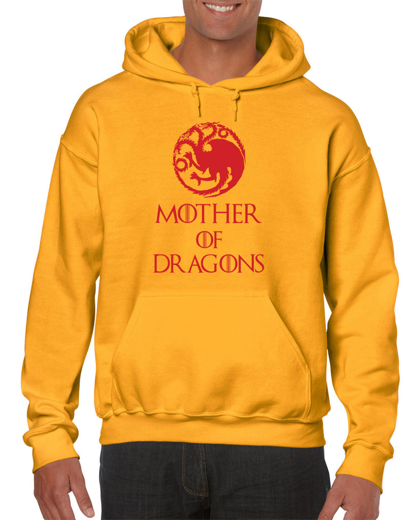 Hot Press Apparel Thrones Bend the Knee Mother of Dragons Khaleesi Thrones TV Show Sci Fi Gift Present Sale Hoodie Sweatshirt Costume Halloween Party Funny Westeros Jon Snow