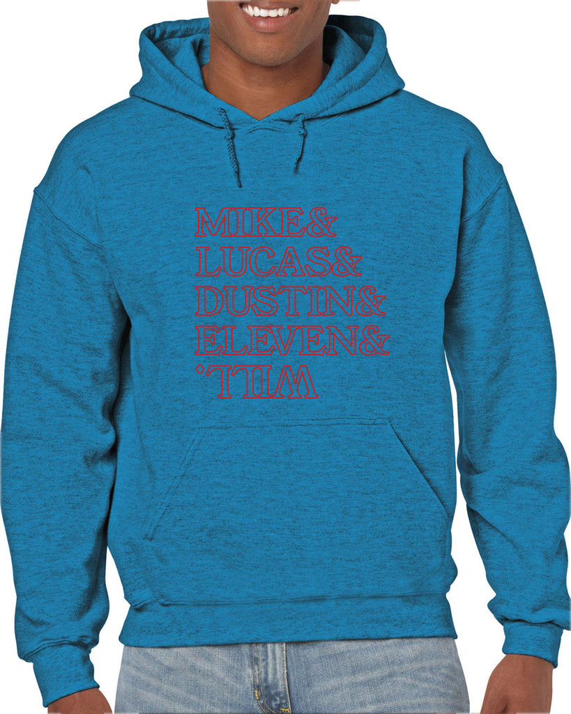 Unisex Hoodie Sweatshirt - Stranger Names