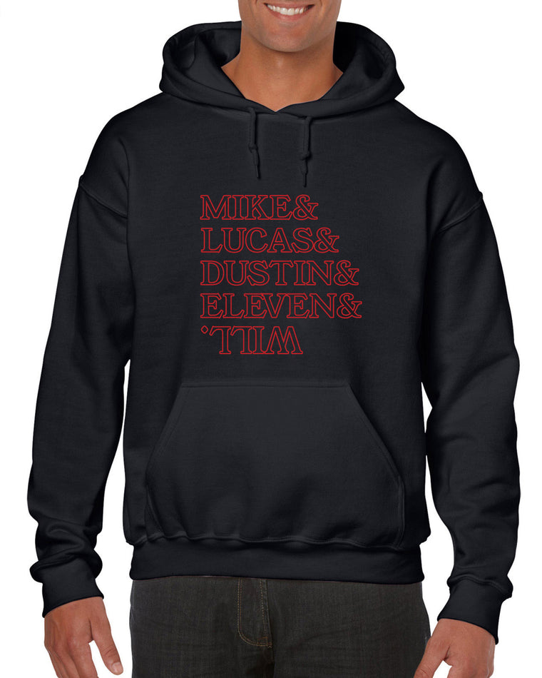Unisex Hoodie Sweatshirt - Stranger Names