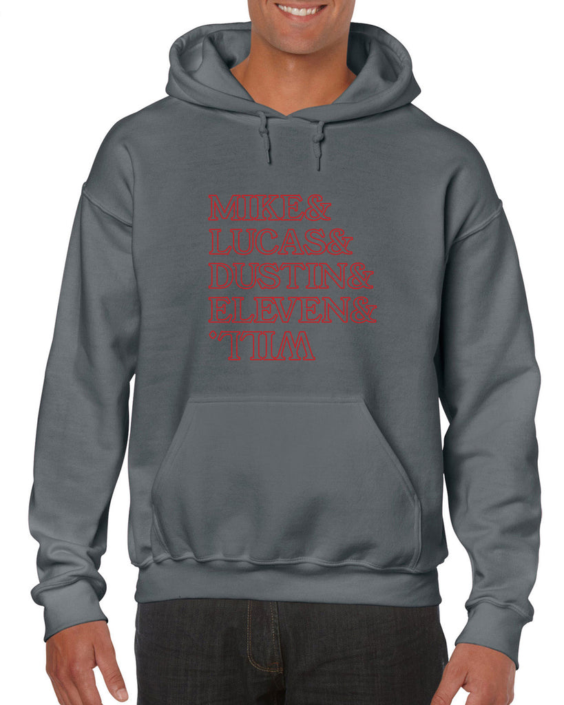 Unisex Hoodie Sweatshirt - Stranger Names