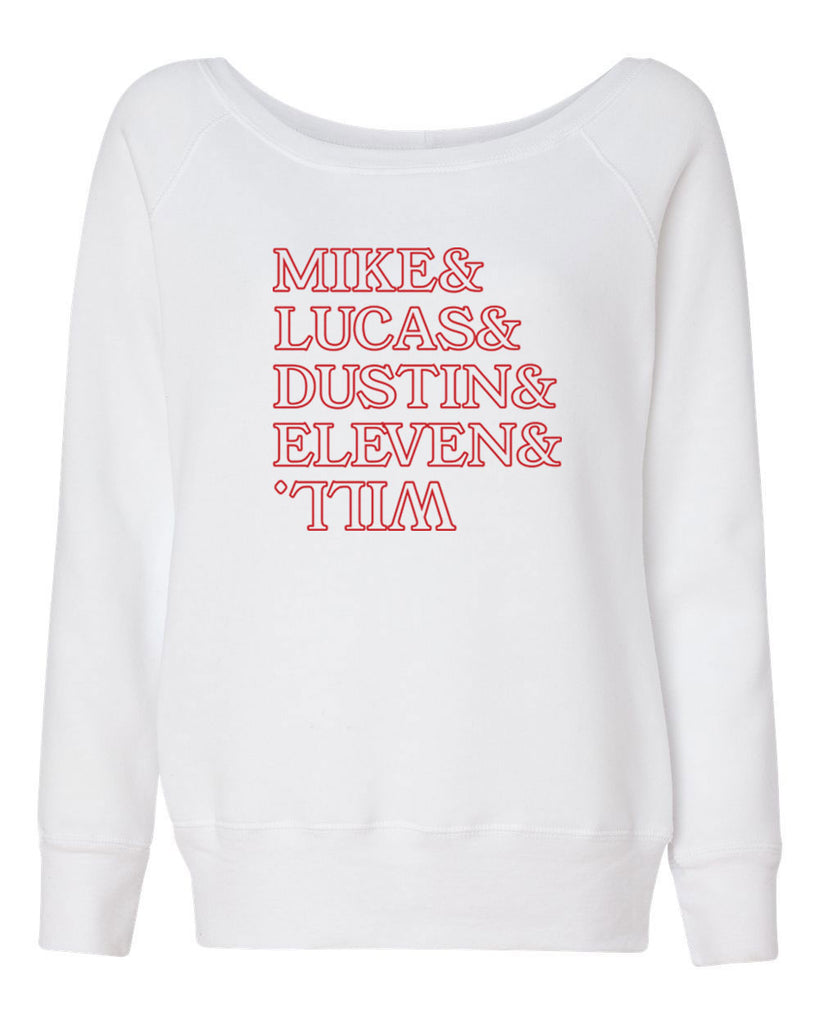 Hot Press Apparel Stranger Names Upside Down Hawkins Hopper Eleven Winona Dustin Mike 80s TV Show Gift Present Retro Vintage Sale Party Costume