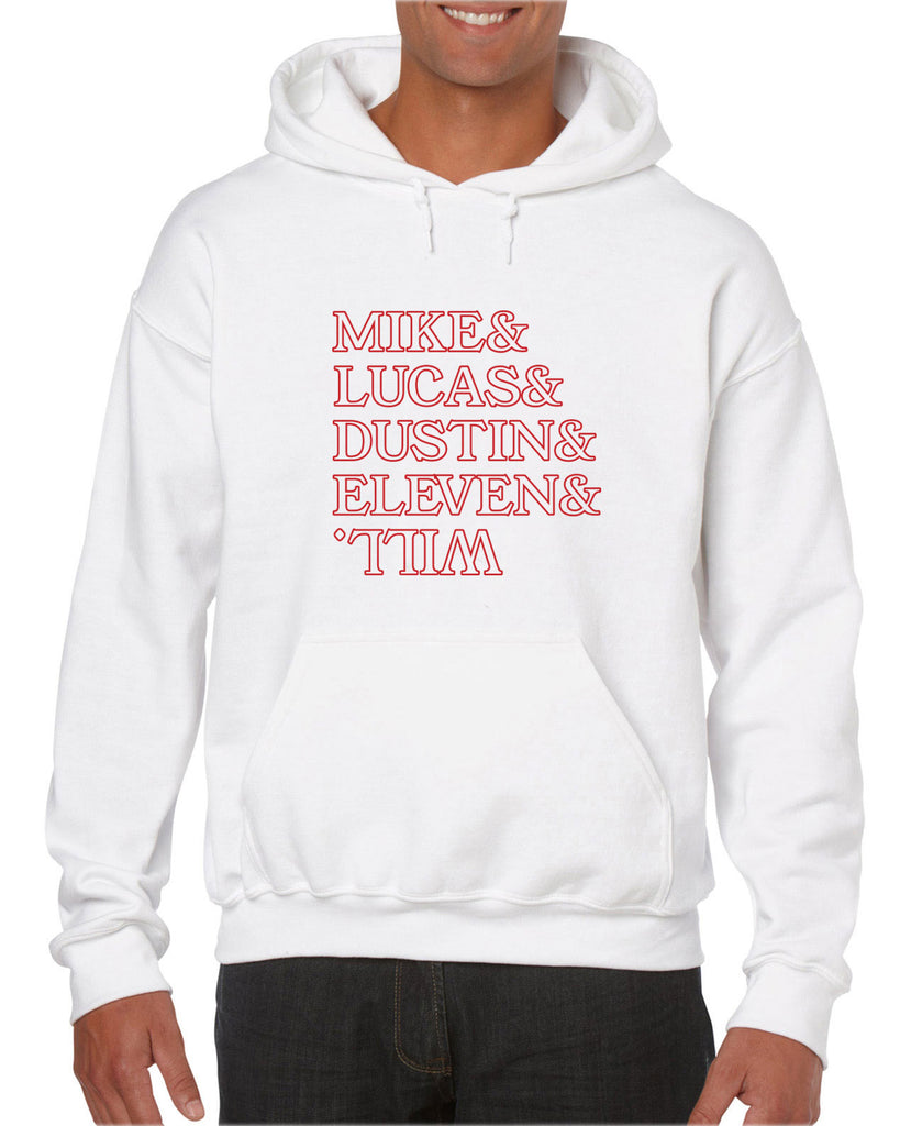 Unisex Hoodie Sweatshirt - Stranger Names