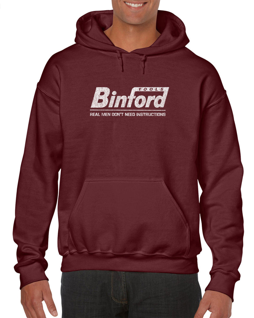 Binford Hooded Sweatshirt Hoodie funny tv show home improvement 90s tv show costume halloween tool time man Tim vintage retro