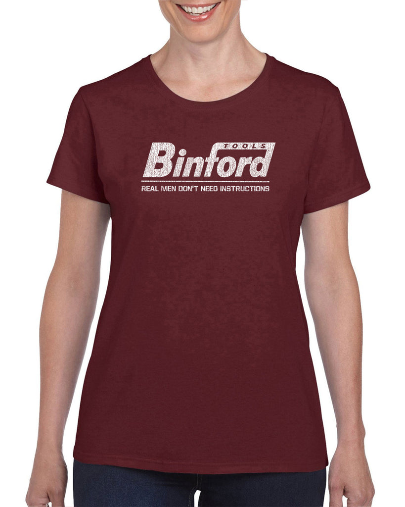 Binford Tools Womens T-shirt funny tv show home improvement 90s tv show costume halloween tool time man Tim vintage retro