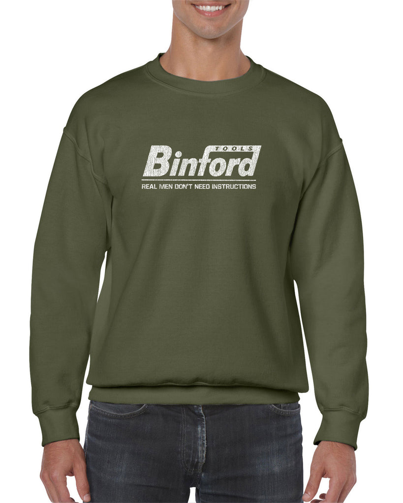 Binford Crew Sweatshirt funny tv show home improvement 90s tv show costume halloween tool time man Tim vintage retro