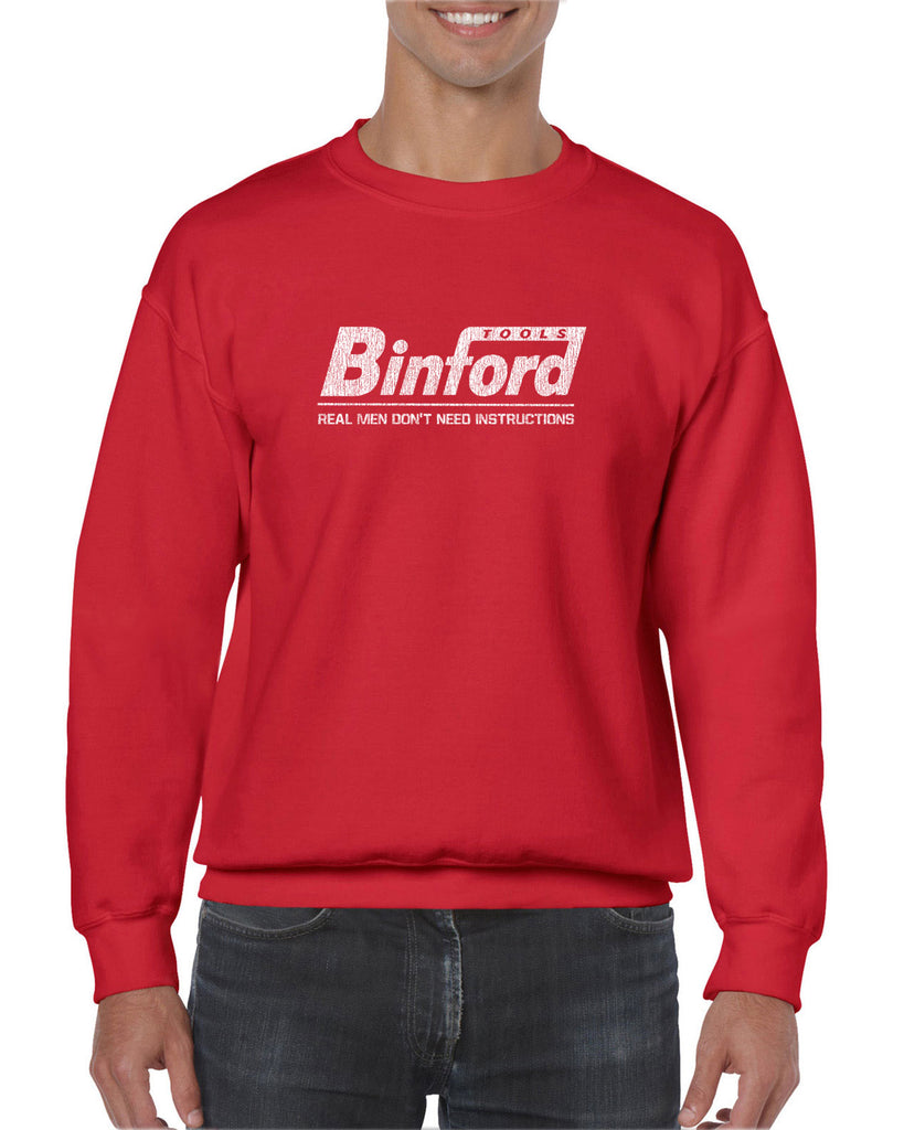 Binford Crew Sweatshirt funny tv show home improvement 90s tv show costume halloween tool time man Tim vintage retro