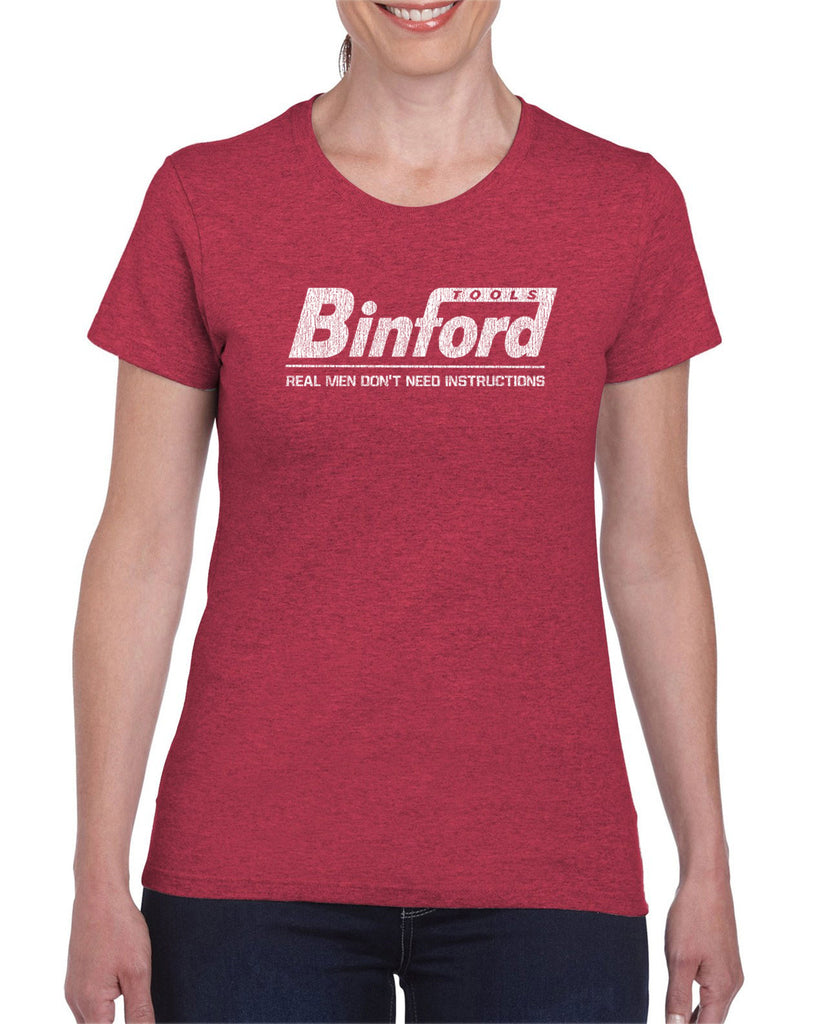 Binford Tools Womens T-shirt funny tv show home improvement 90s tv show costume halloween tool time man Tim vintage retro