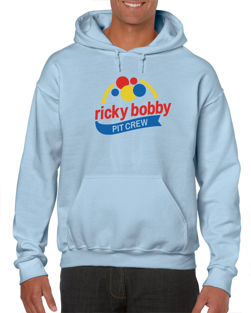 Ricky BobbY Pit Crew Hoodie Hooded Sweatshirt race car racing halloween costume shake and bake first your last funny movie