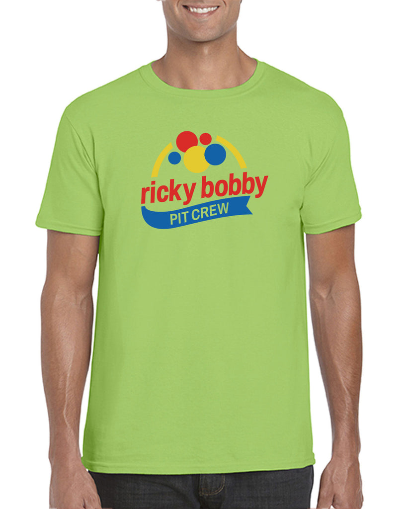 Ricky Bobby Pit Crew Mens T-shirt race car racing halloween costume shake and bake first your last funny movie