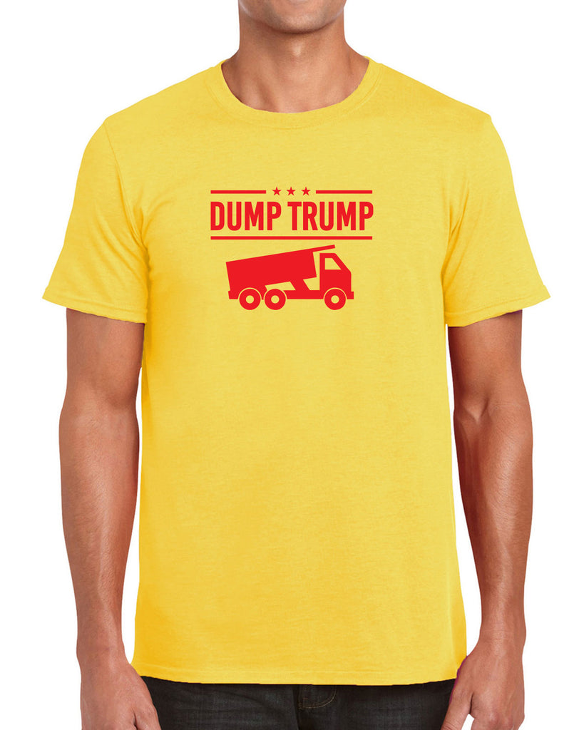 Dump Trump Mens T-shirt democrat progressive liberal not my president anti trump election politics