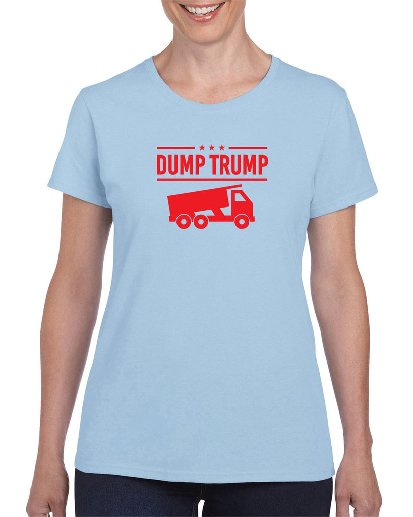 Dump Trump Womens T-shirt democrat progressive liberal not my president anti trump election politics