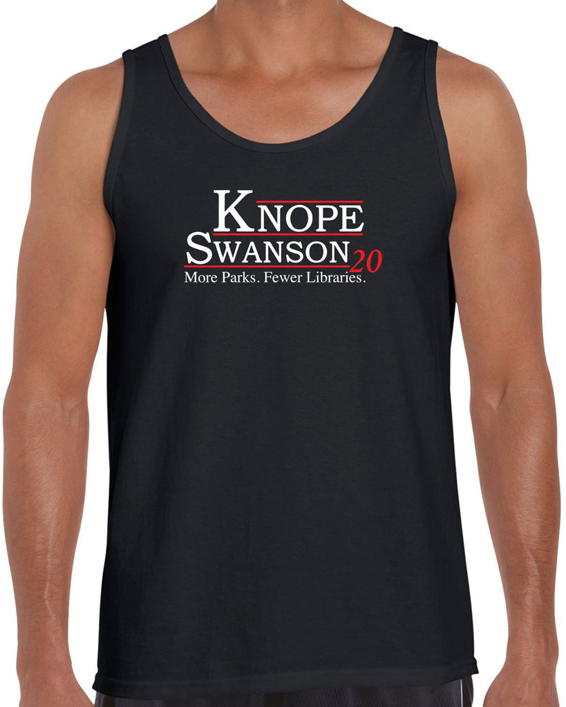 Knope Swanson 2020 Tank Top tv show parks and rec leslie ron president campaign election