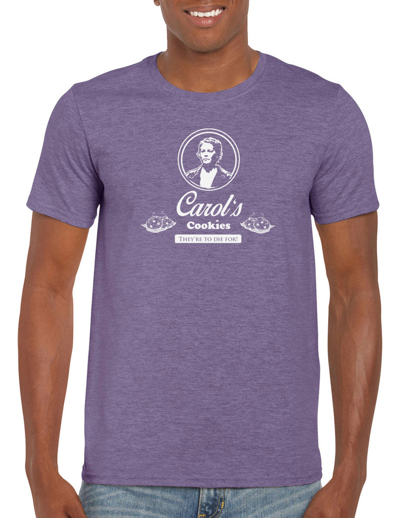 Carols Cookies They're to Die for Mens T-shirt zombie walker walking dead tv show gore blood whispers
