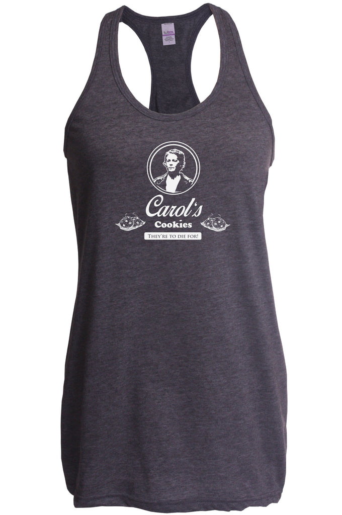 Carols Cookies They're to Die for Racerback Tank Top racer back zombie walker walking dead tv show gore blood whispers
