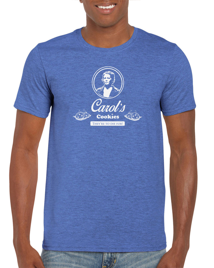 Carols Cookies They're to Die for Mens T-shirt zombie walker walking dead tv show gore blood whispers