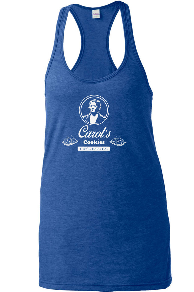 Carols Cookies They're to Die for Racerback Tank Top racer back zombie walker walking dead tv show gore blood whispers