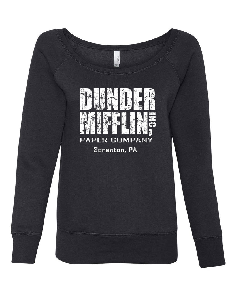 Hot Press Apparel Dunder Mifflin Paper Company Costume Party Halloween Christmas TV Show Office Pam Dwight Jim Michael Funny Comedy Documentary Pennsylvania Party College Humor Men's Clothing
