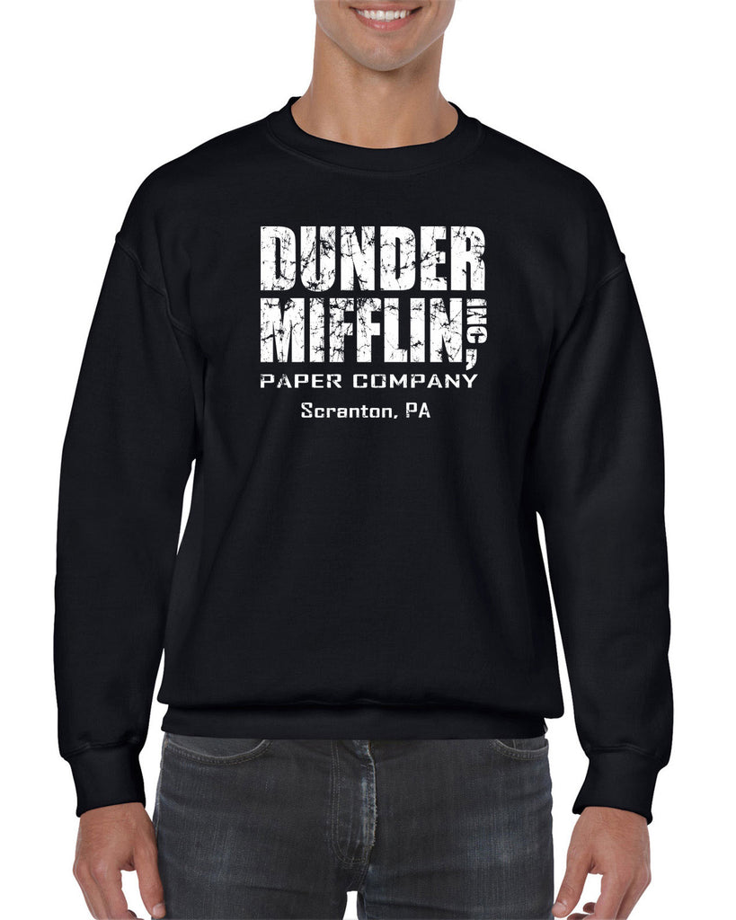 Hot Press Apparel Dunder Mifflin Paper Company Costume Party Halloween Christmas TV Show Office Pam Dwight Jim Michael Funny Comedy Documentary Pennsylvania Party College Humor Men's Clothing