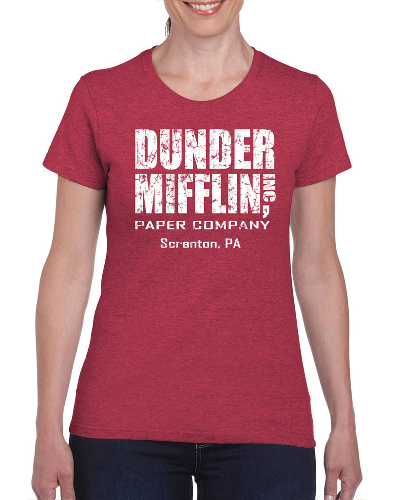Hot Press Apparel Dunder Mifflin Paper Company Costume Party Halloween Christmas TV Show Office Pam Dwight Jim Michael Funny Comedy Documentary Pennsylvania Party College Humor Men's Clothing