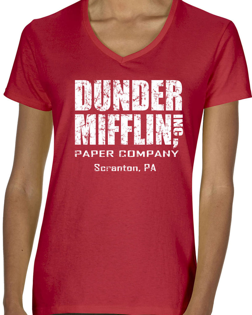 Hot Press Apparel Dunder Mifflin Paper Company Costume Party Halloween Christmas TV Show Office Pam Dwight Jim Michael Funny Comedy Documentary Pennsylvania Party College Humor Men's Clothing