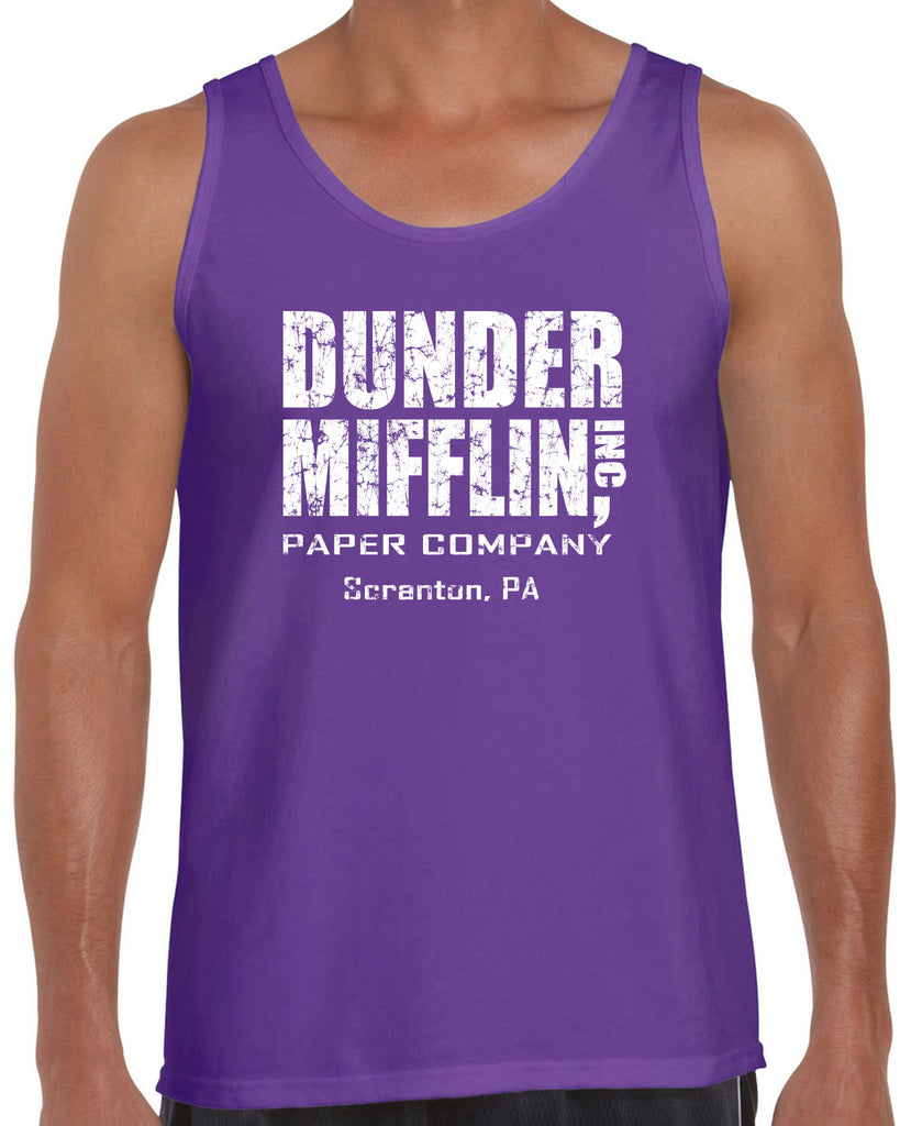 Hot Press Apparel Dunder Mifflin Paper Company Costume Party Halloween Christmas TV Show Office Pam Dwight Jim Michael Funny Comedy Documentary Pennsylvania Party College Humor Men's Clothing