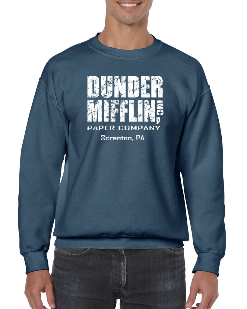 Hot Press Apparel Dunder Mifflin Paper Company Costume Party Halloween Christmas TV Show Office Pam Dwight Jim Michael Funny Comedy Documentary Pennsylvania Party College Humor Men's Clothing