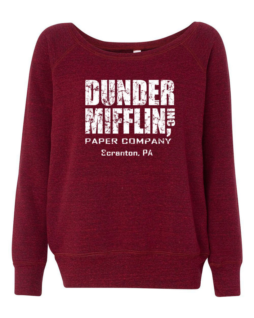 Hot Press Apparel Dunder Mifflin Paper Company Costume Party Halloween Christmas TV Show Office Pam Dwight Jim Michael Funny Comedy Documentary Pennsylvania Party College Humor Men's Clothing