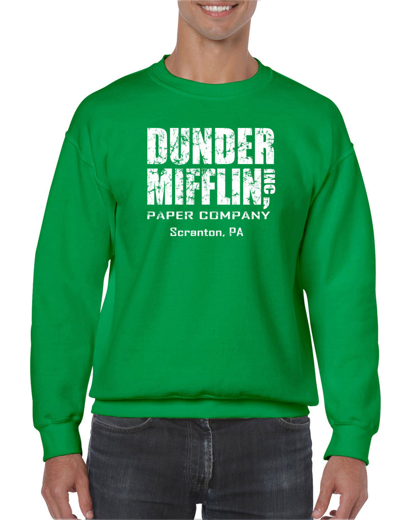 Hot Press Apparel Dunder Mifflin Paper Company Costume Party Halloween Christmas TV Show Office Pam Dwight Jim Michael Funny Comedy Documentary Pennsylvania Party College Humor Men's Clothing