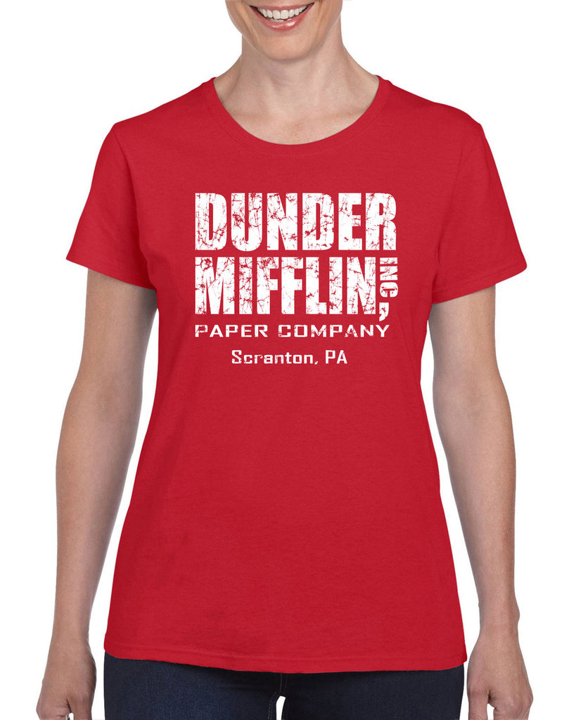 Hot Press Apparel Dunder Mifflin Paper Company Costume Party Halloween Christmas TV Show Office Pam Dwight Jim Michael Funny Comedy Documentary Pennsylvania Party College Humor Men's Clothing