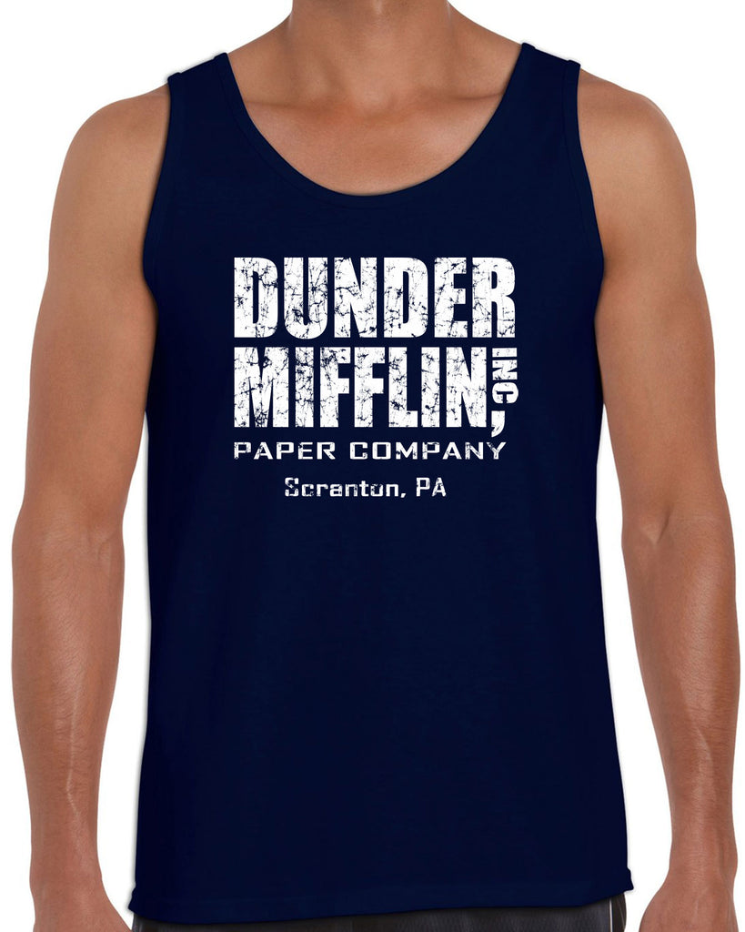 Hot Press Apparel Dunder Mifflin Paper Company Costume Party Halloween Christmas TV Show Office Pam Dwight Jim Michael Funny Comedy Documentary Pennsylvania Party College Humor Men's Clothing