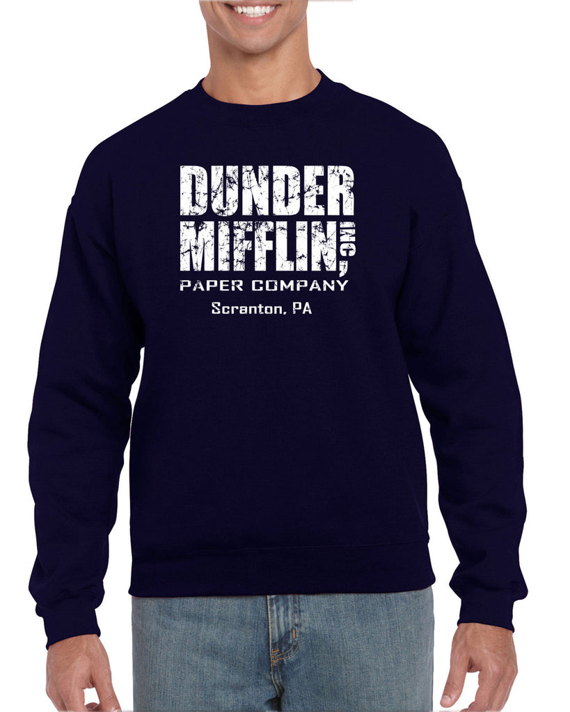 Hot Press Apparel Dunder Mifflin Paper Company Costume Party Halloween Christmas TV Show Office Pam Dwight Jim Michael Funny Comedy Documentary Pennsylvania Party College Humor Men's Clothing