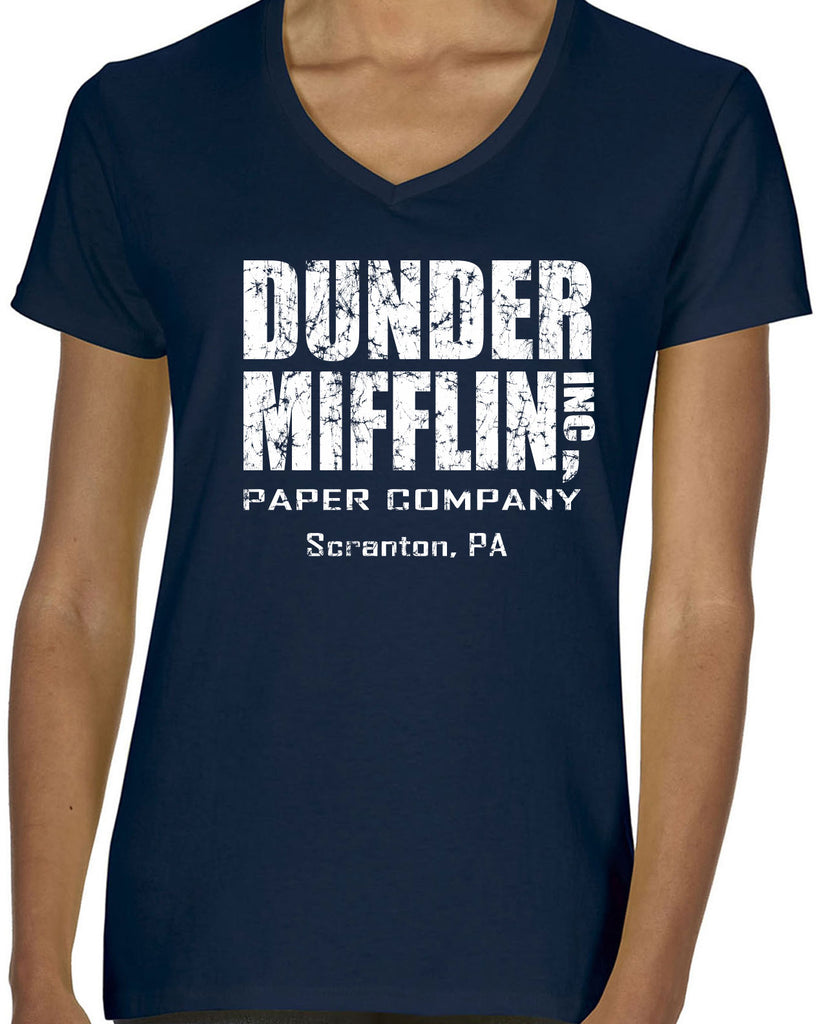 Hot Press Apparel Dunder Mifflin Paper Company Costume Party Halloween Christmas TV Show Office Pam Dwight Jim Michael Funny Comedy Documentary Pennsylvania Party College Humor Men's Clothing