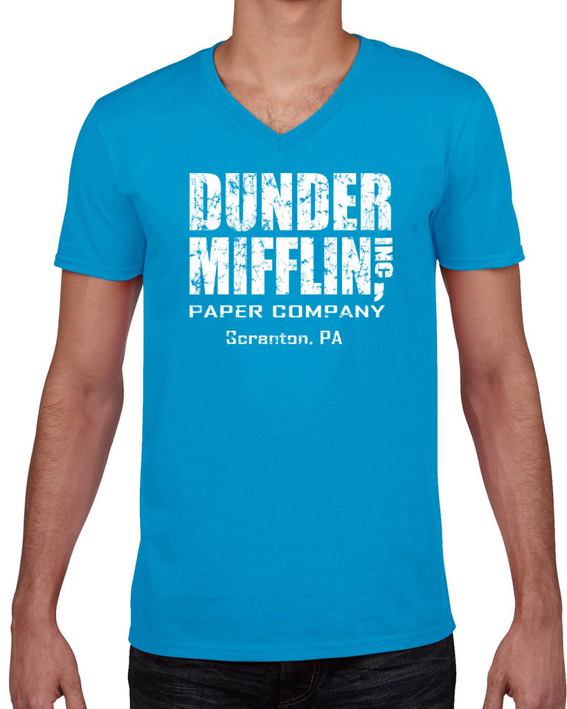 Hot Press Apparel Dunder Mifflin Paper Company Costume Party Halloween Christmas TV Show Office Pam Dwight Jim Michael Funny Comedy Documentary Pennsylvania Party College Humor Men's Clothing