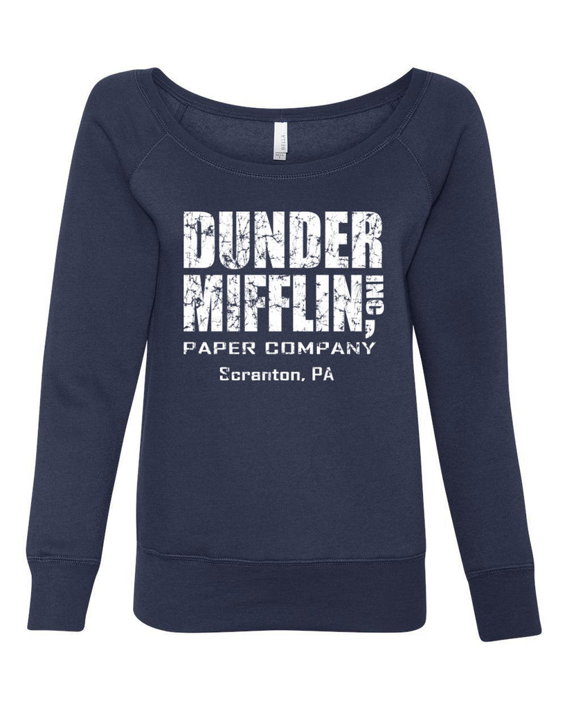 Hot Press Apparel Dunder Mifflin Paper Company Costume Party Halloween Christmas TV Show Office Pam Dwight Jim Michael Funny Comedy Documentary Pennsylvania Party College Humor Men's Clothing