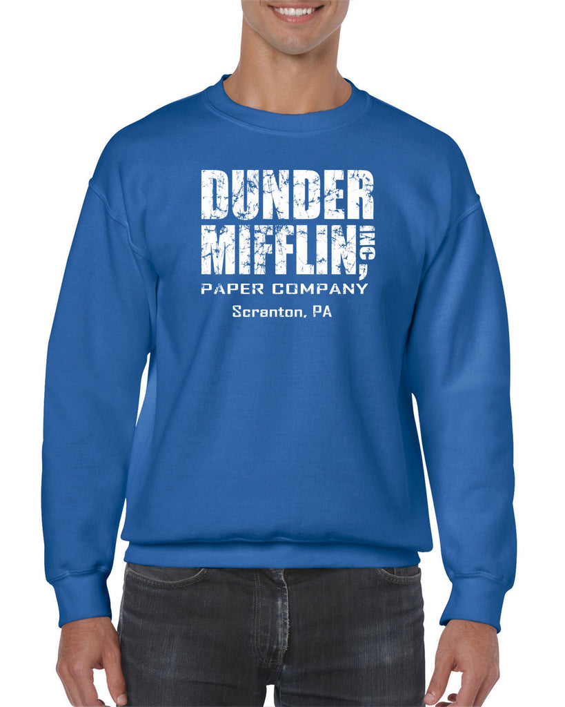 Hot Press Apparel Dunder Mifflin Paper Company Costume Party Halloween Christmas TV Show Office Pam Dwight Jim Michael Funny Comedy Documentary Pennsylvania Party College Humor Men's Clothing