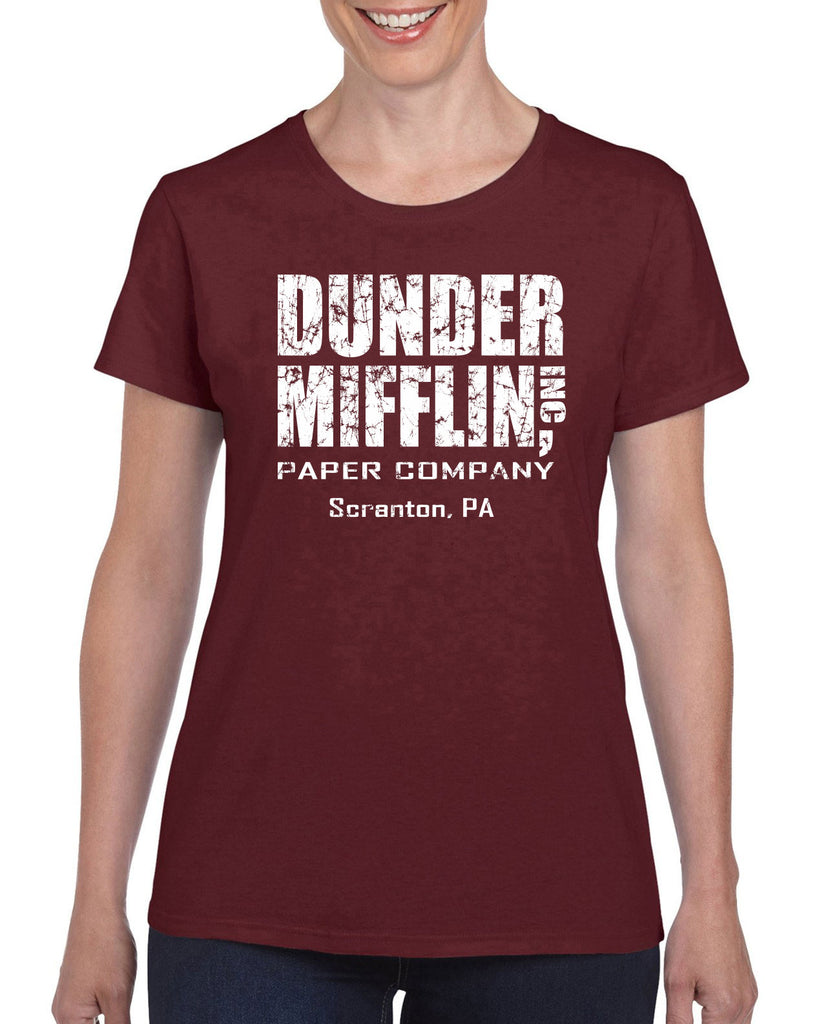 Hot Press Apparel Dunder Mifflin Paper Company Costume Party Halloween Christmas TV Show Office Pam Dwight Jim Michael Funny Comedy Documentary Pennsylvania Party College Humor Men's Clothing