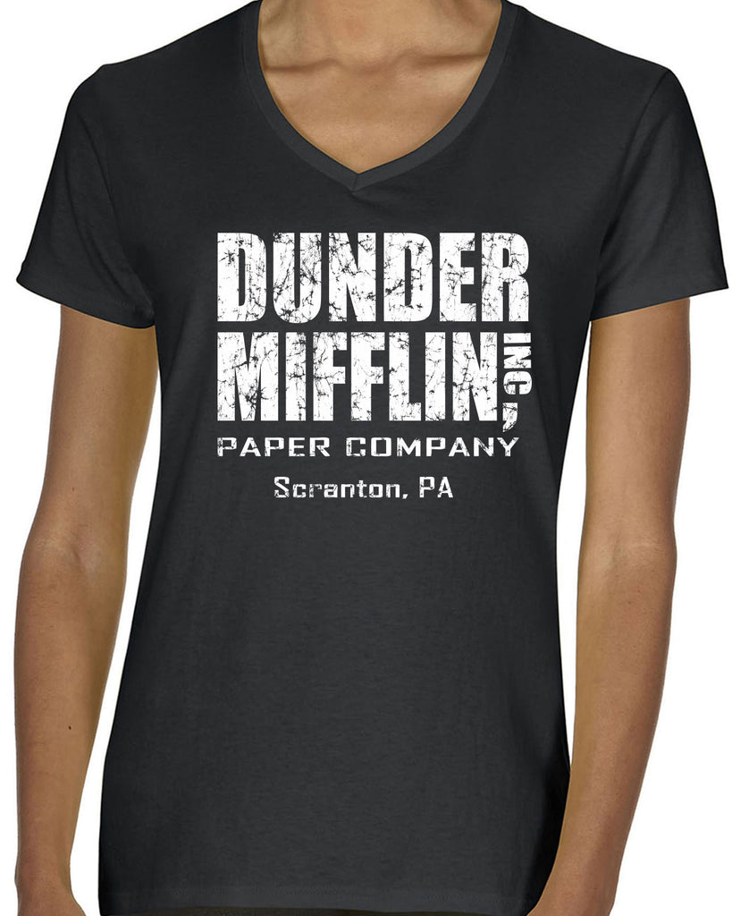 Hot Press Apparel Dunder Mifflin Paper Company Costume Party Halloween Christmas TV Show Office Pam Dwight Jim Michael Funny Comedy Documentary Pennsylvania Party College Humor Men's Clothing