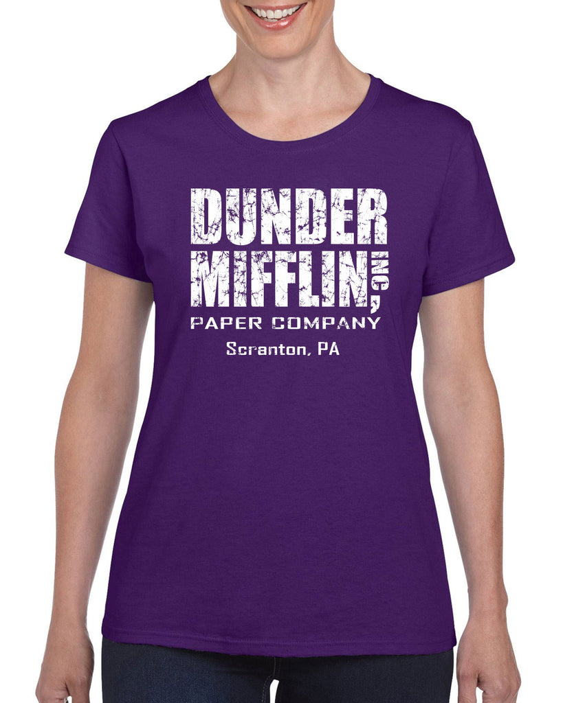 Hot Press Apparel Dunder Mifflin Paper Company Costume Party Halloween Christmas TV Show Office Pam Dwight Jim Michael Funny Comedy Documentary Pennsylvania Party College Humor Men's Clothing