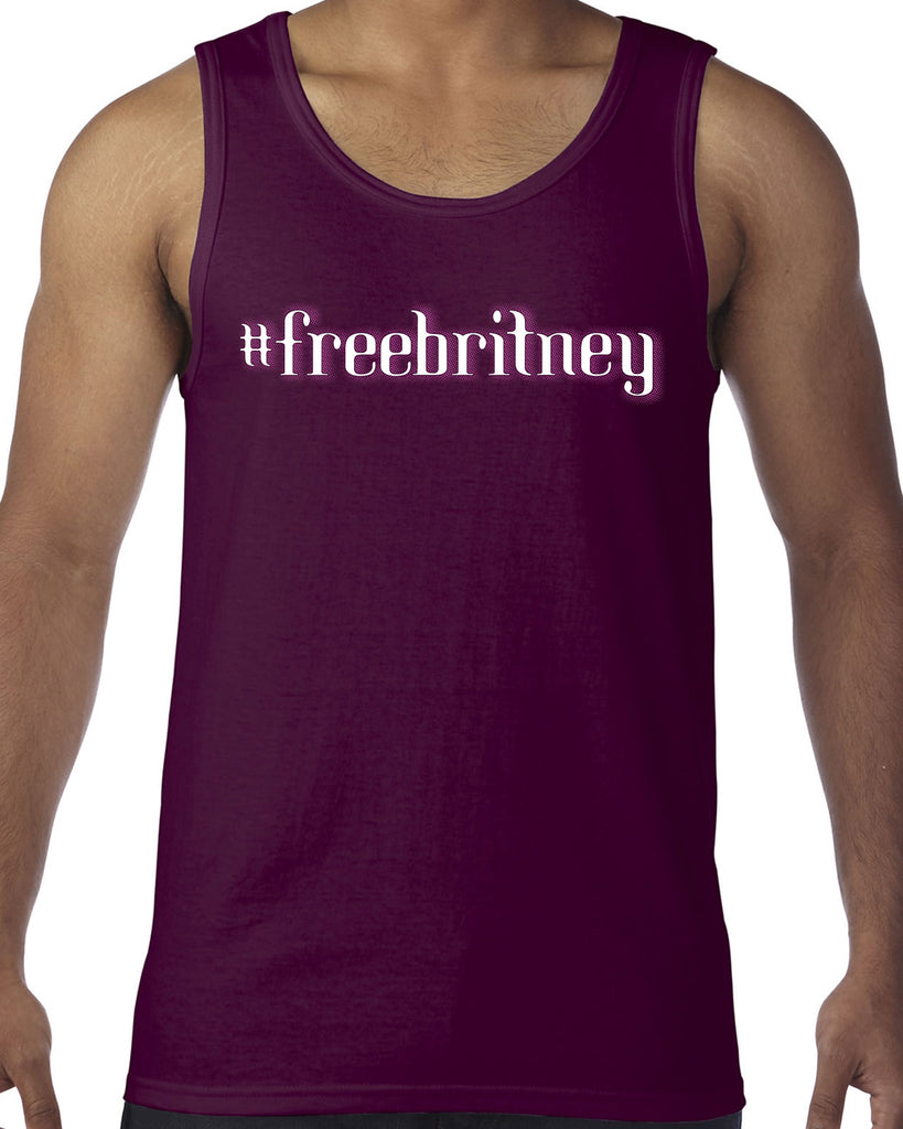 Free Britney Spears Tank Top #FreeBritney 90s Music Pop Dance Party Conservatorship