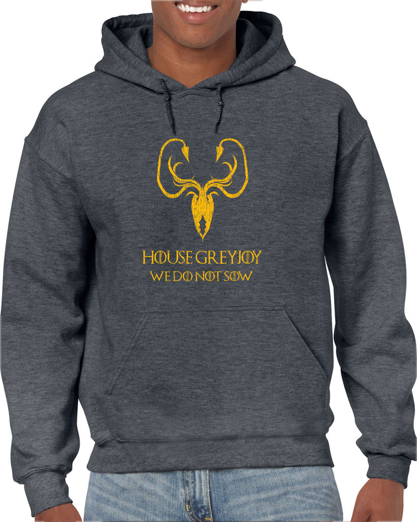 House Greyjoy Hooded Hooded Sweatshirt kraken we do not sow funny game of thrones reek theon iron islands castle westeros