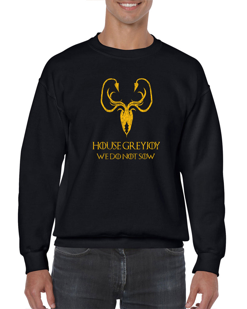 House Greyjoy Crew Sweatshirt kraken we do not sow funny game of thrones reek theon iron islands castle westeros