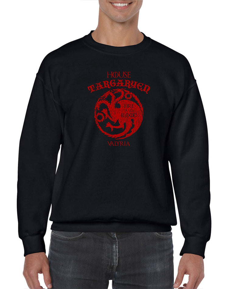 Unisex Crew Sweatshirt - House Targaryen