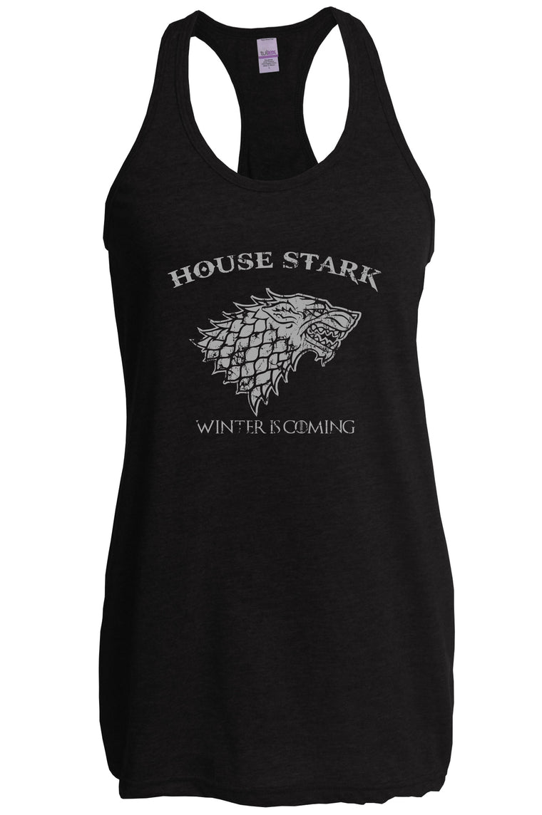 Women's Racer Back Tank Top - House Stark