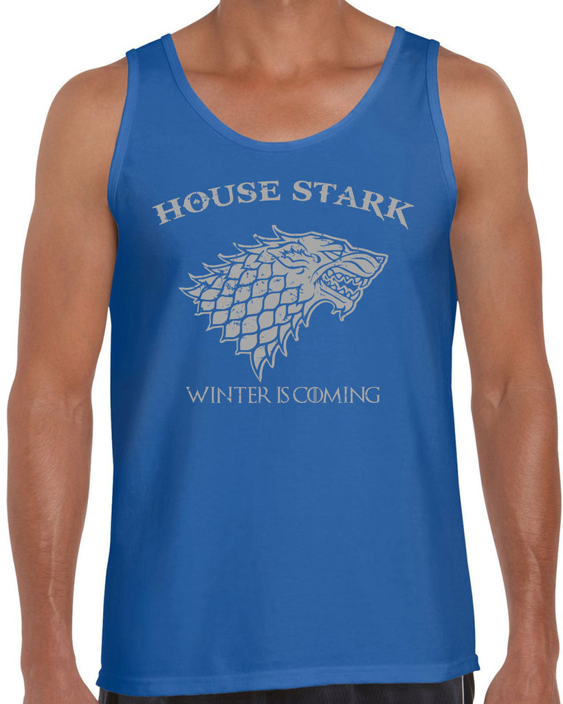 House Stark Tank Top dire wolf winterfell game of thrones jon snow winter is coming the north remembers tv show fantasy westeros Kings Landing