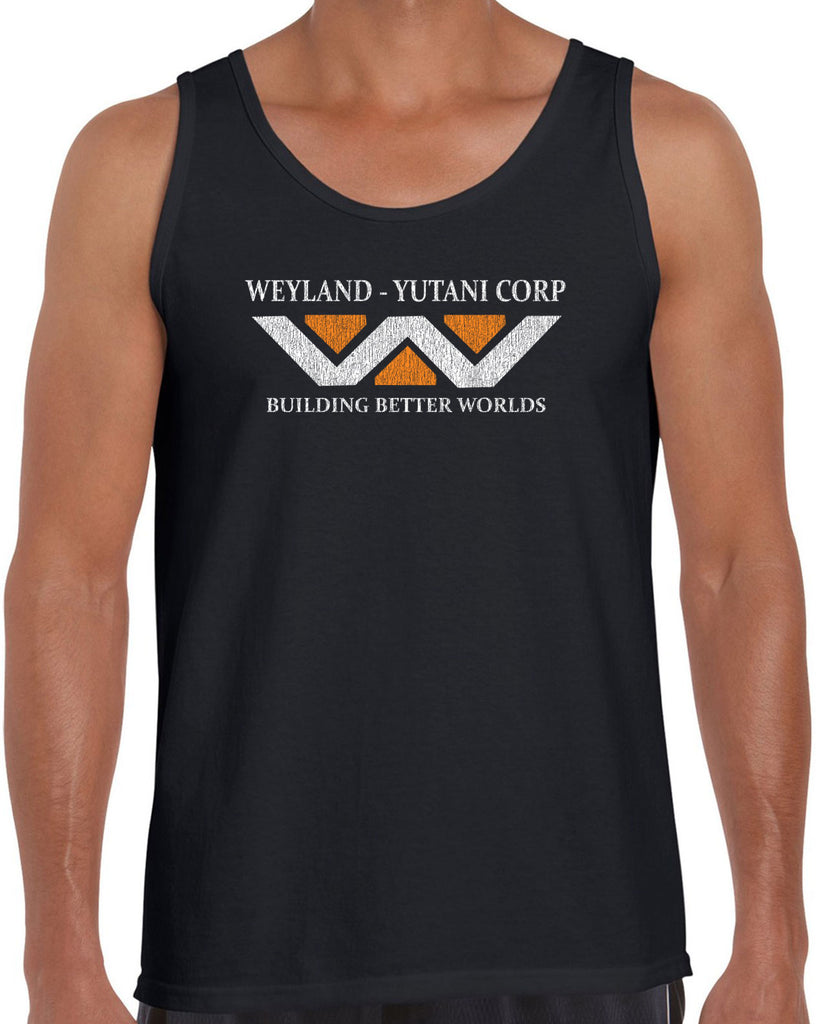 Weyland-Yutani Corporation Tank Top aliens 80s movie scary horror film alien